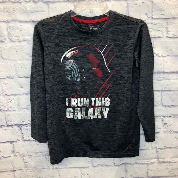 Old Navy Gray Size 10 Boys Long Sleeve Shirt