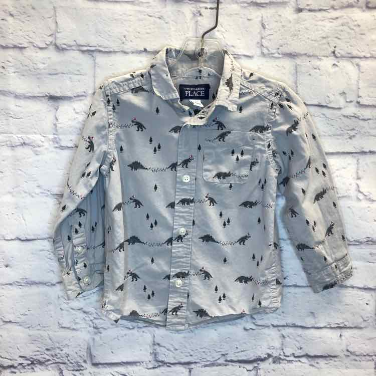 Childrens Place Gray Size 2T Boy Polo or Button Down