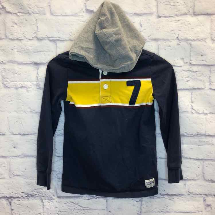 Oshkosh Navy Size 6 Boys Long Sleeve Shirt