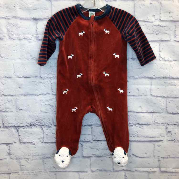 Little Me Orange Size 9 Months Boys Sleeper