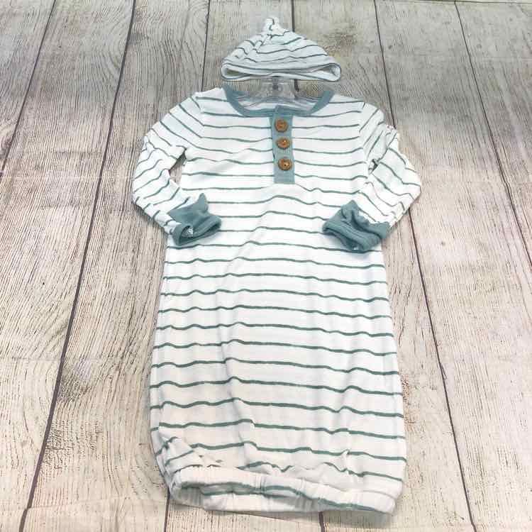 Cloud Island Stripe Size 0-3 Months Boys Romper