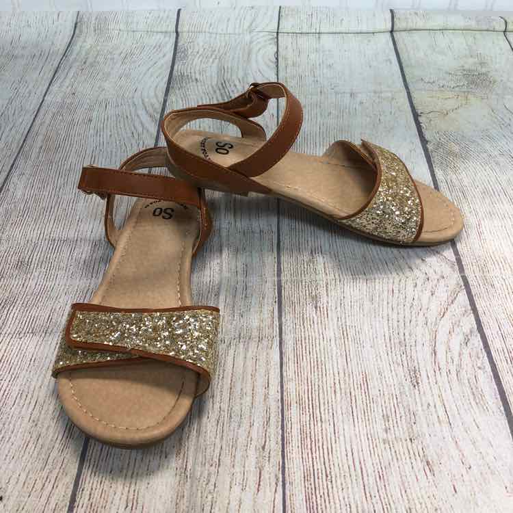 SO Brown Size 1 Girls Sandals
