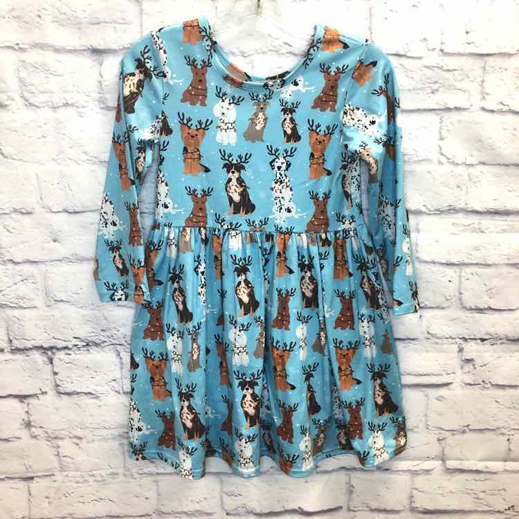 Hunny Bee Kids Blue Size 6 Girls Dress