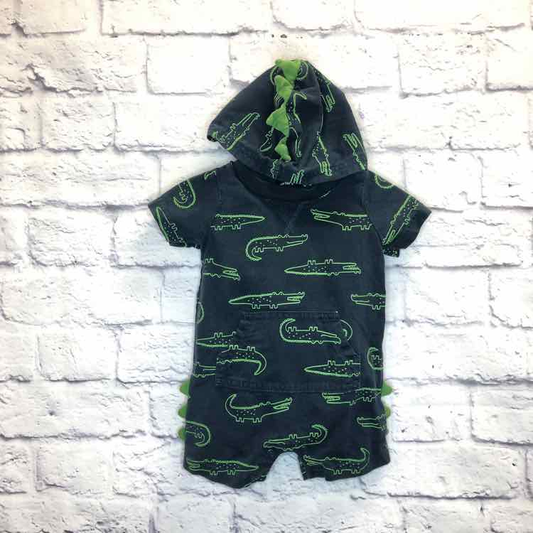 Carters Navy Size 6 Months Boys Romper