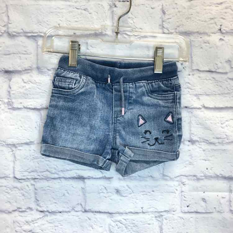 Cat & Jack Denim Size 2T Girls Shorts