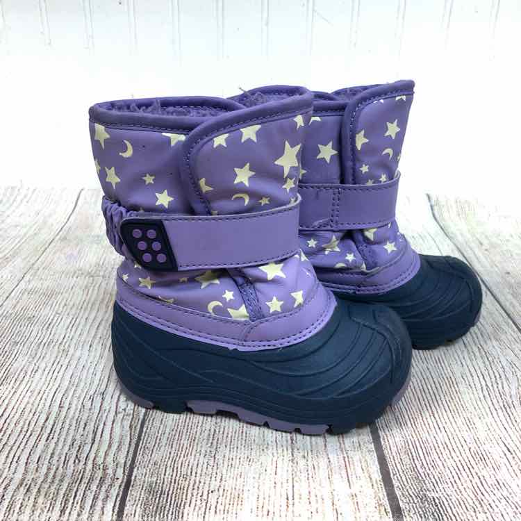 Cat & Jack Purple Size 5 Girls Snow Boots