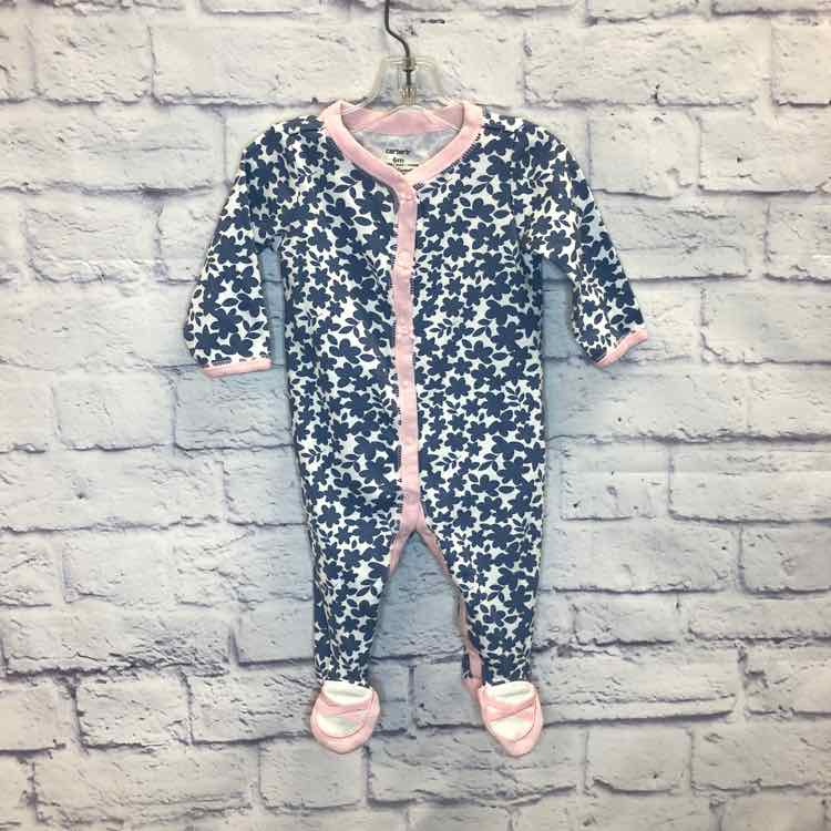 Carters Blue Size 6 Months Girls Sleeper