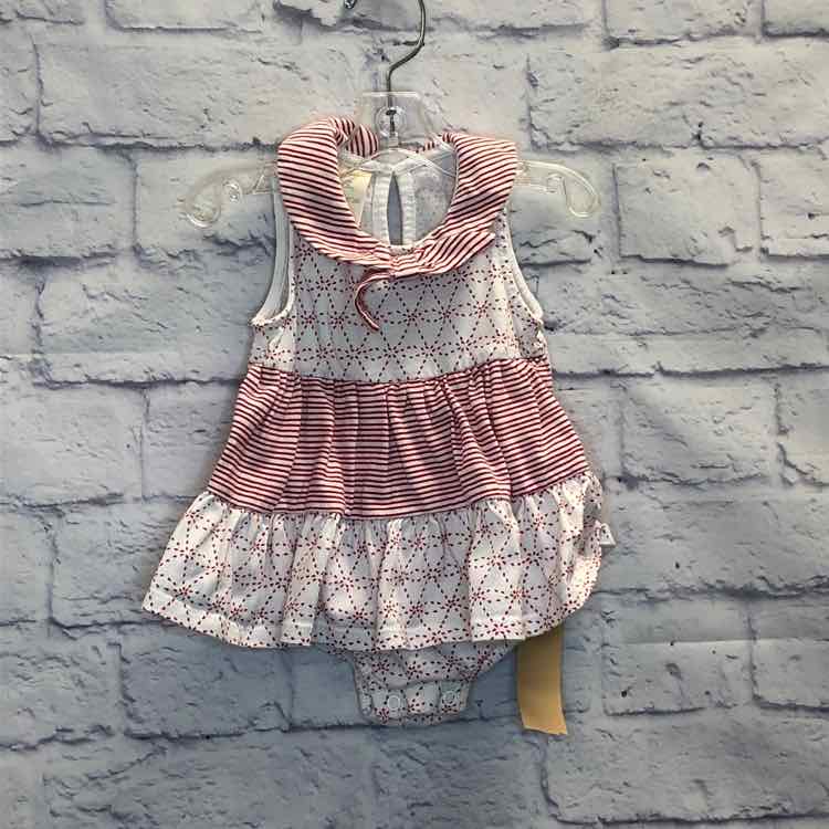 First Impressions Red Size 3-6 Months Girls Romper