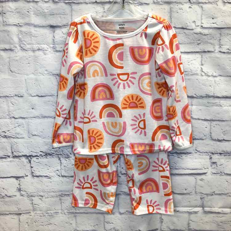 Carters Multi-Color Size 5 Girls Pajamas