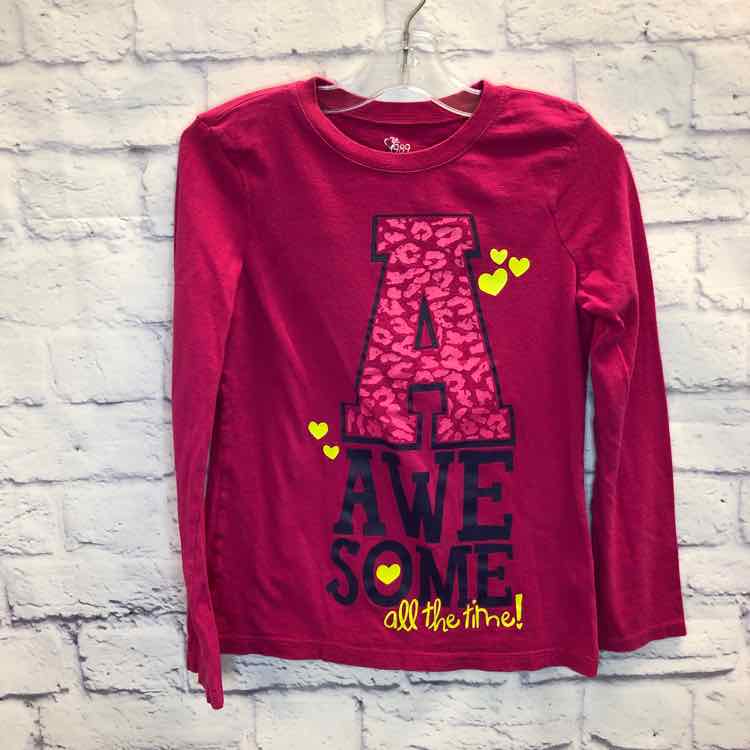 Childrens Place Pink Size 7 Girls Long Sleeve Shirt