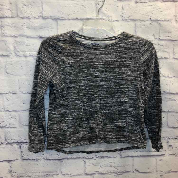 Old Navy Gray Size 10 Girls Long Sleeve Shirt