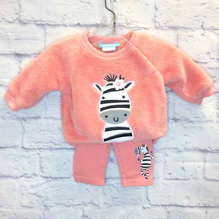 Pekkle Pink Size 3 Months Girls 2 Piece Outfit