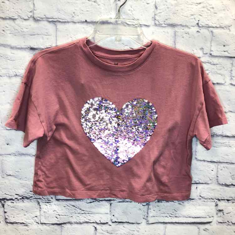 Gap Pink Size 10 Girls Short Sleeve Shirt