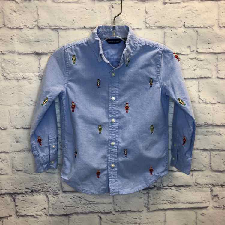 Janie & Jack Blue Size 4T Boy Polo or Button Down