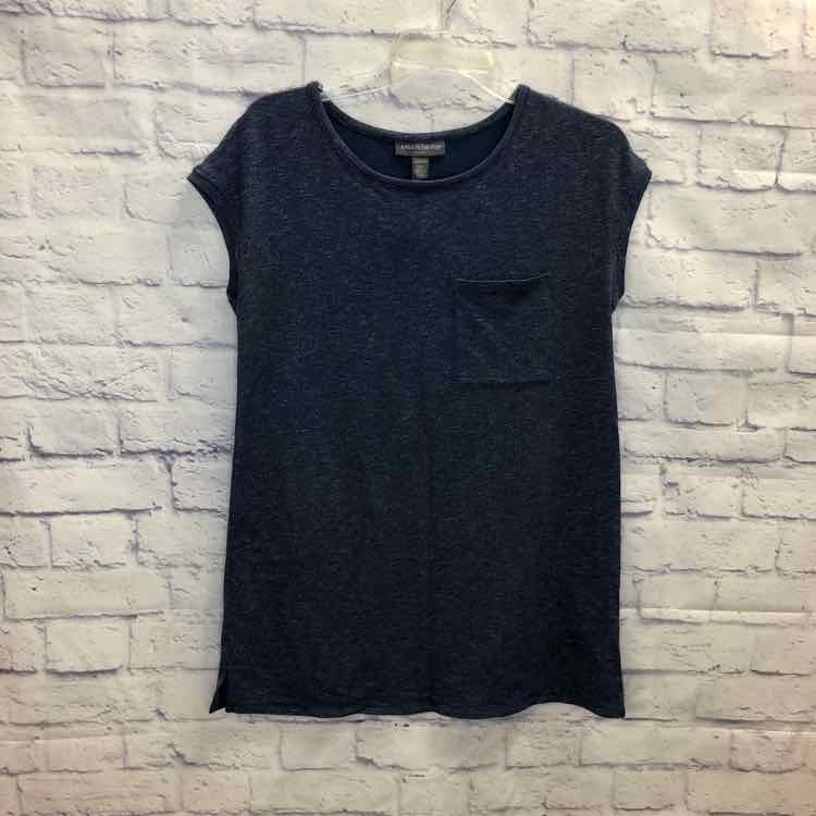 Pea in the Pod Blue Size S Maternity Short Slv Top