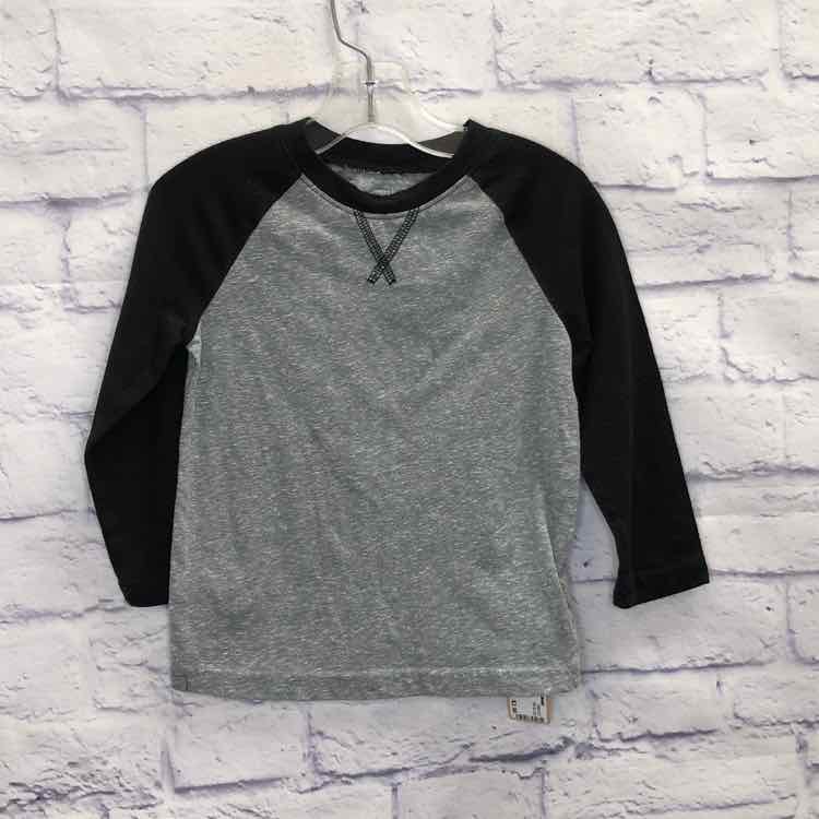 Jumping Beans Gray Size 2T Boys Long Sleeve Shirt