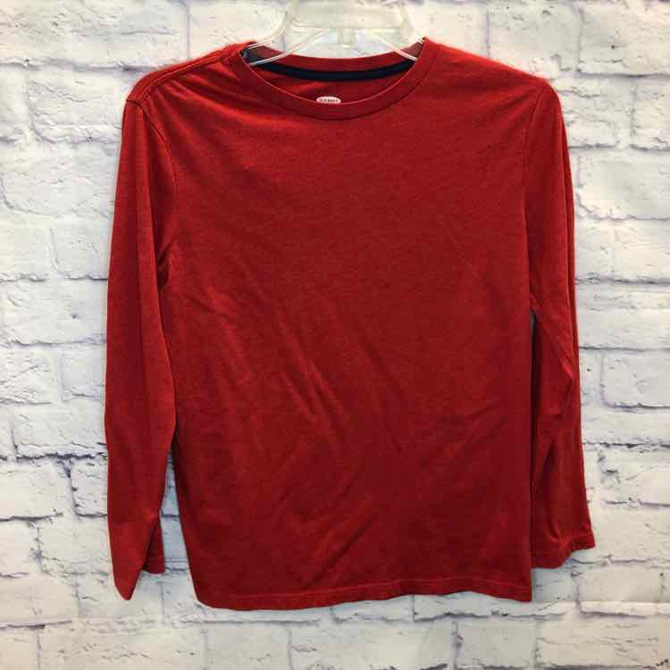 Old Navy Red Size 14 Boys Long Sleeve Shirt