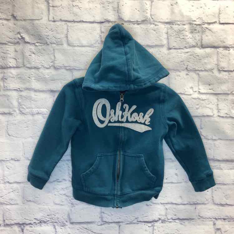 Oshkosh Green Size 4T Boys Coat/Jacket