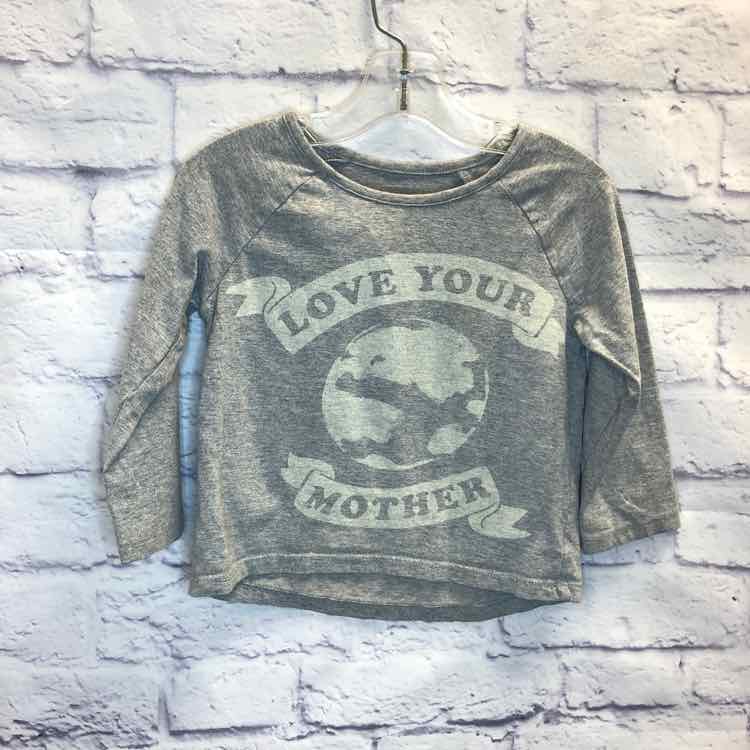 Gymboree Gray Size 2T Girls Long Sleeve Shirt