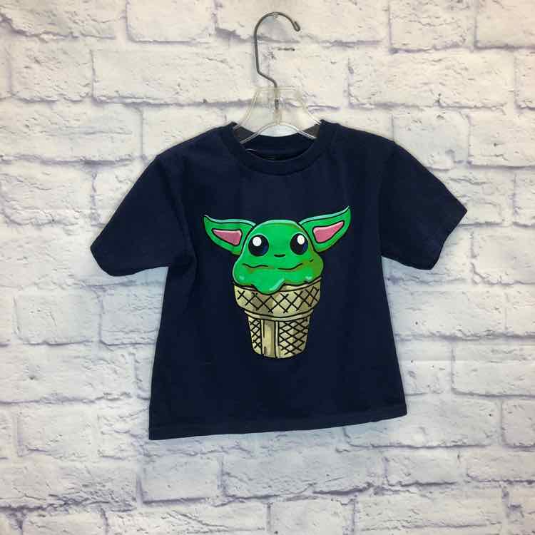 Star Wars Navy Size 3T Boys Short Sleeve Shirt