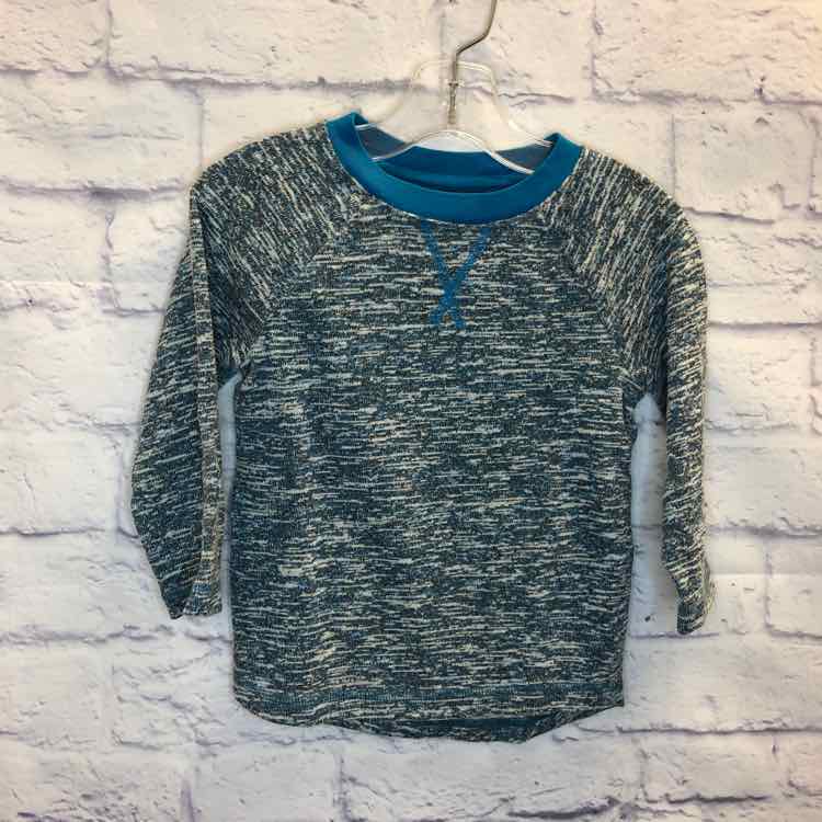 Cat & Jack Blue Size 18 Months Boys Long Sleeve Shirt