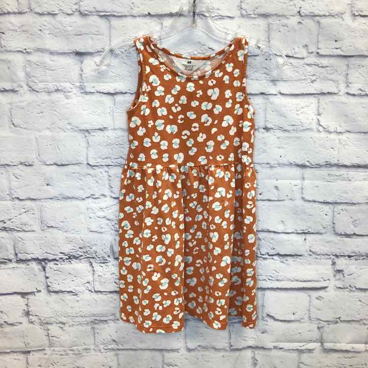 H&M Orange Size 5 Girls Dress