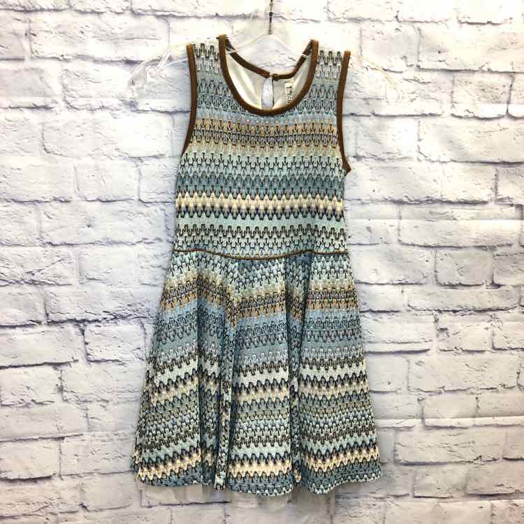 Beautees Blue Size 12 Girls Dress