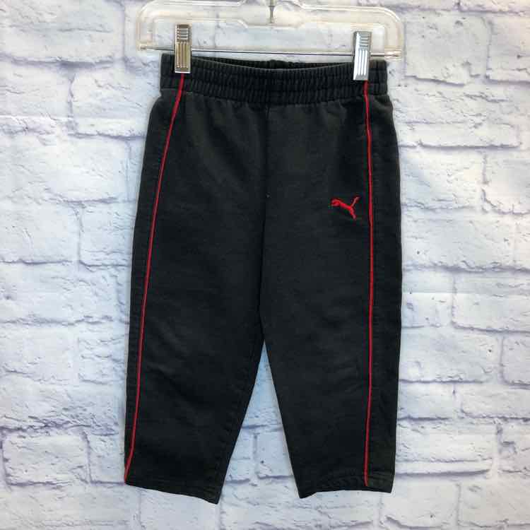 Puma Black Size 3T Boys Sweatpants