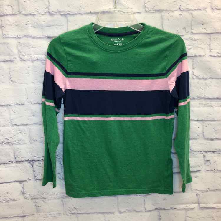 Arizona Green Size 10H Boys Long Sleeve Shirt