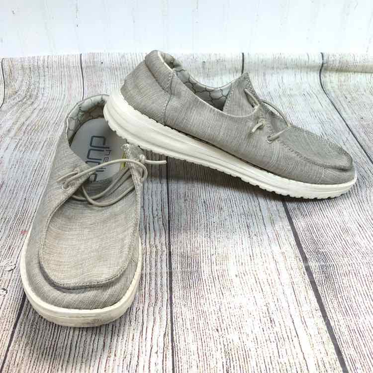 Hey Dude Gray Size 5 Boys Casual Shoes