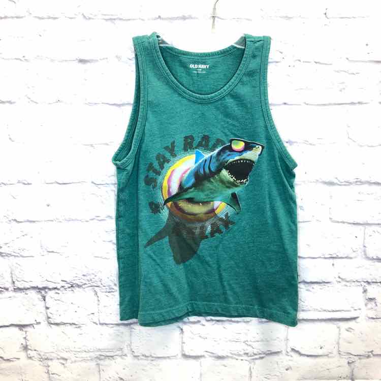 Old Navy Green Size 8 Boys Tank Top