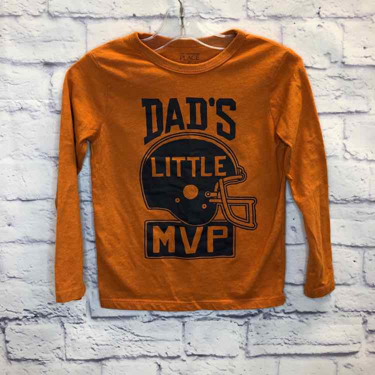 Childrens Place Orange Size 5 Boys Long Sleeve Shirt