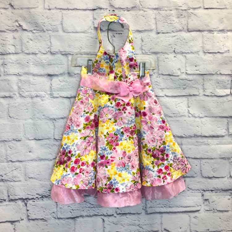 Jessica Ann Floral Size 3T Girls Dress