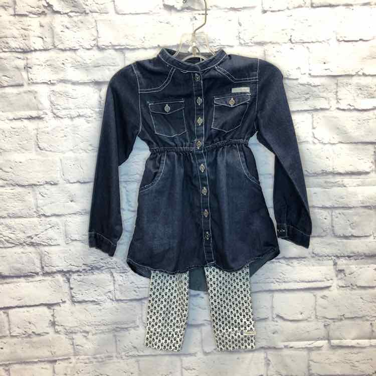 Calvin Klein Navy Size 5 Girls 2 Piece Outfit