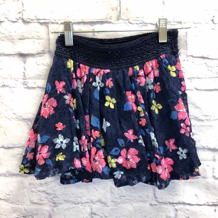 Justice Floral Size 8 Girls Skirt