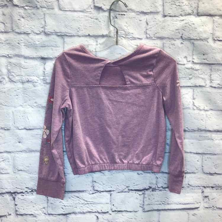 Oshkosh Purple Size 7 Girls Long Sleeve Shirt