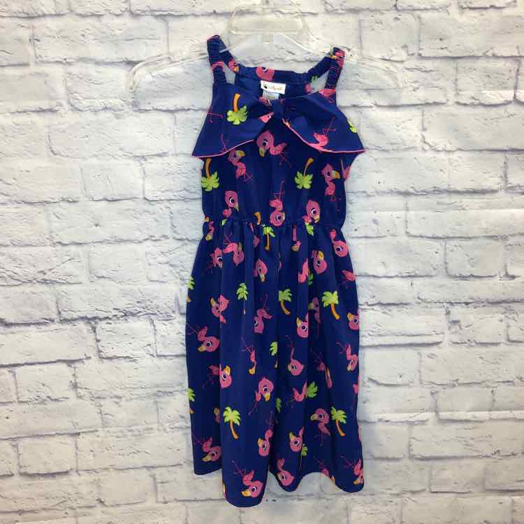 Emily West Blue Size 10 Girls Dress