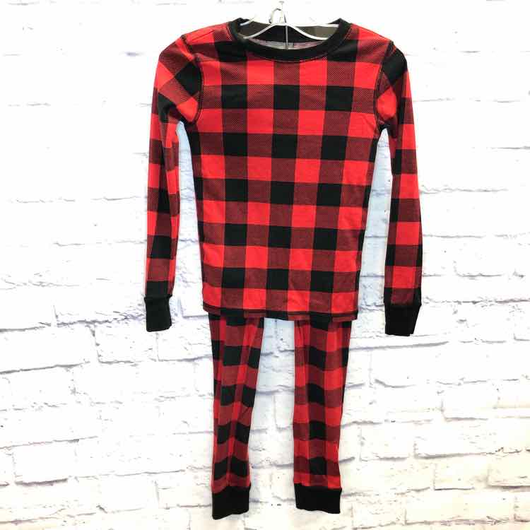Old Navy Red & Black Size 8 Girls Pajamas