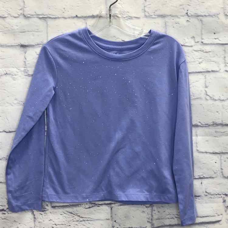 Cat & Jack Purple Size 6 Girls Long Sleeve Shirt