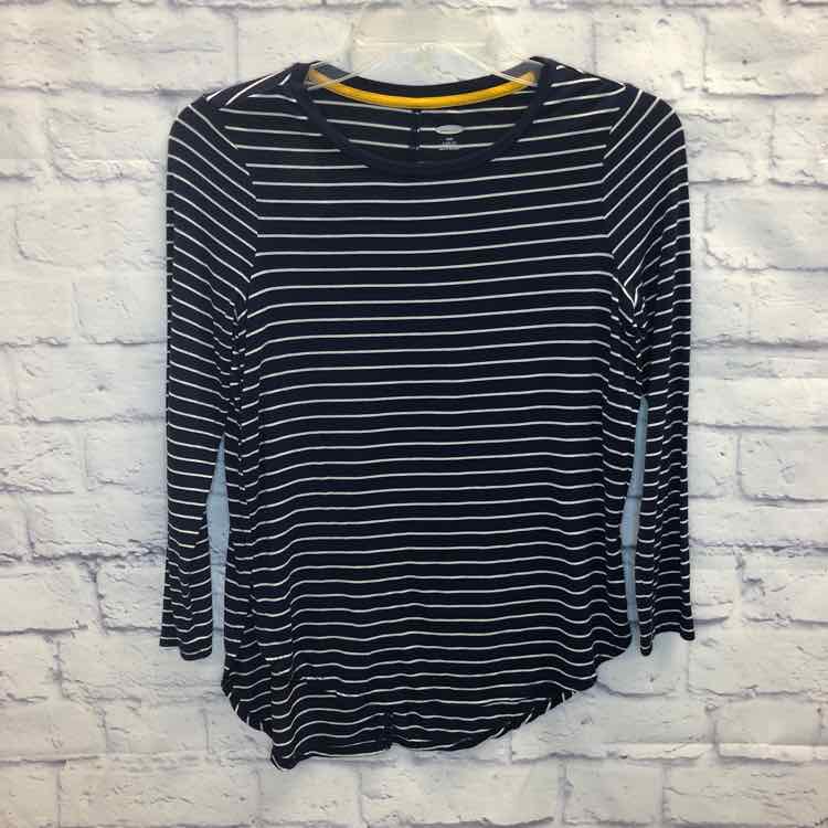 Old Navy Stripe Size 10 Girls Long Sleeve Shirt