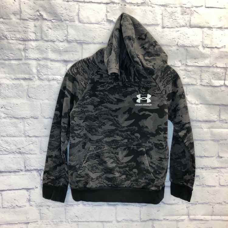 Under Armour Gray Size 10 Boys Sweatshirts/Hoodie