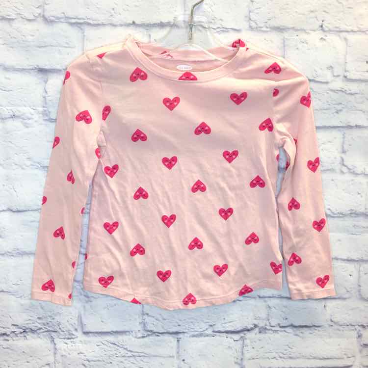 Old Navy Pink Size 5 Girls Long Sleeve Shirt
