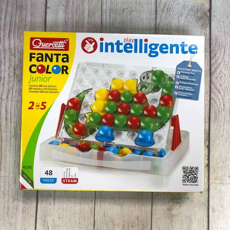 Quercetti Fanta Color Junior 3D Mosaic Set