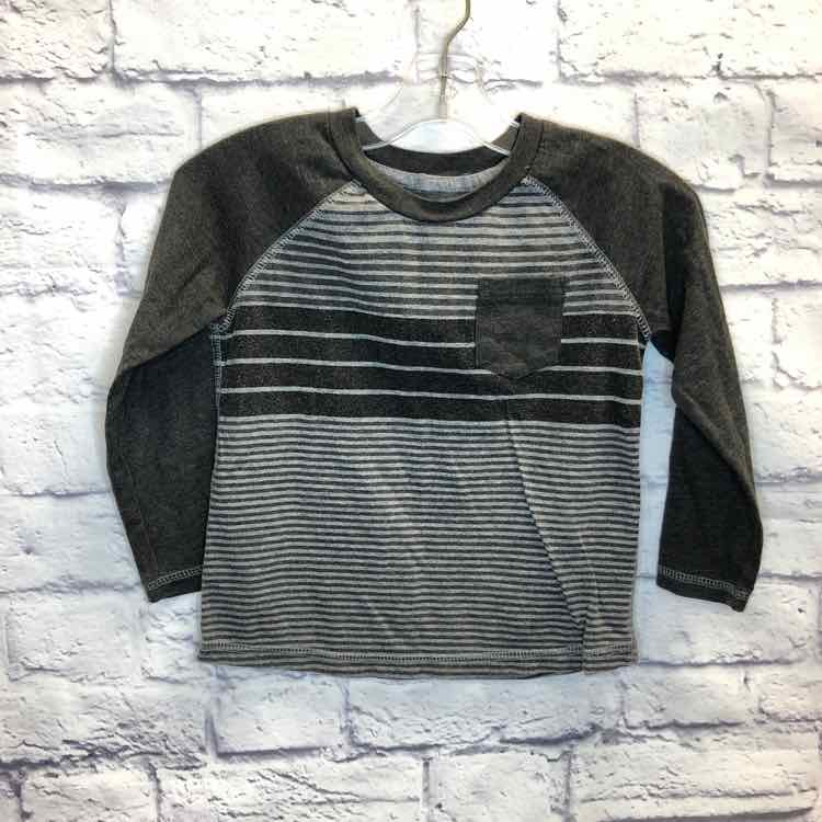 Arizona Gray Size 4T Boys Long Sleeve Shirt