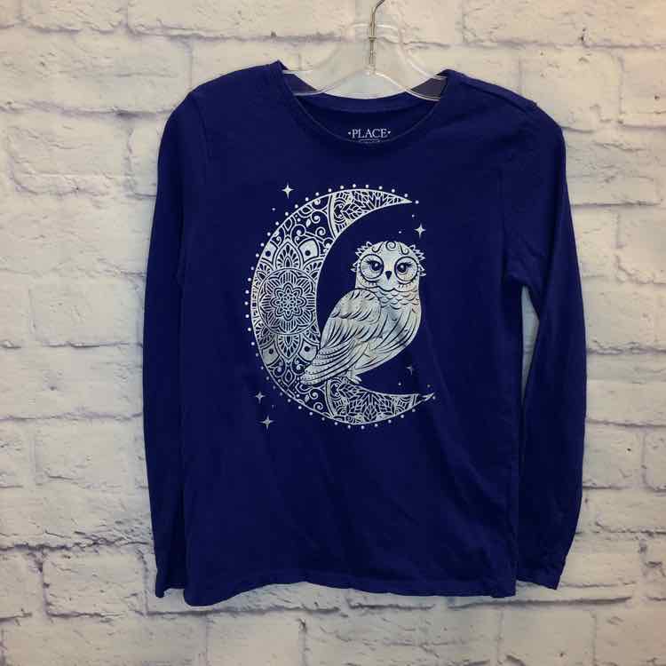 Childrens Place Blue Size 7 Girls Long Sleeve Shirt