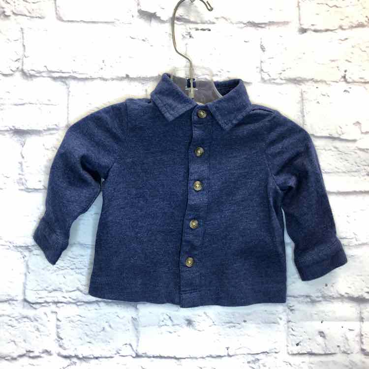 Cat & Jack Navy Size 0-3 Months Boy Polo or Button Down