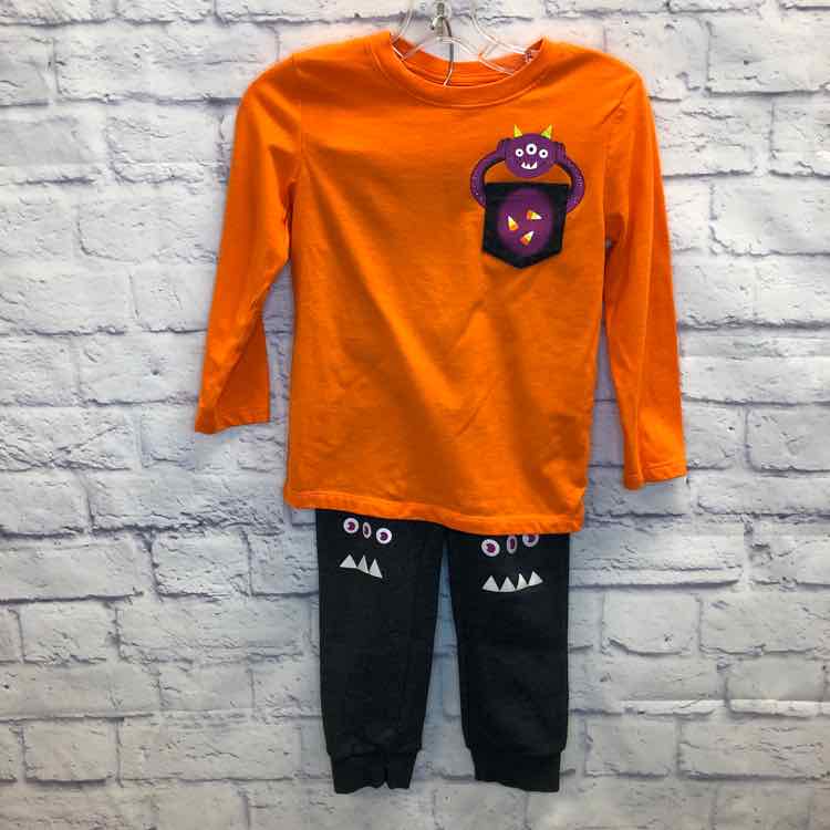 Cat & Jack Orange Size 5 Boys 2 Piece Outfit