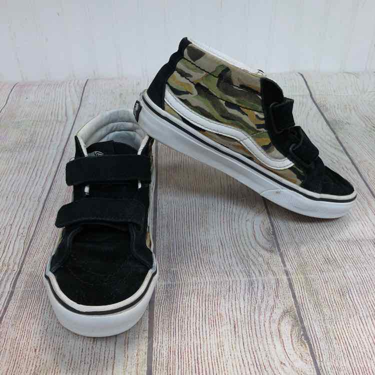 Vans Camo Size 2 Boys Casual Shoes