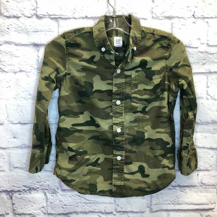 Gap Camo Size 4T Boy Polo or Button Down