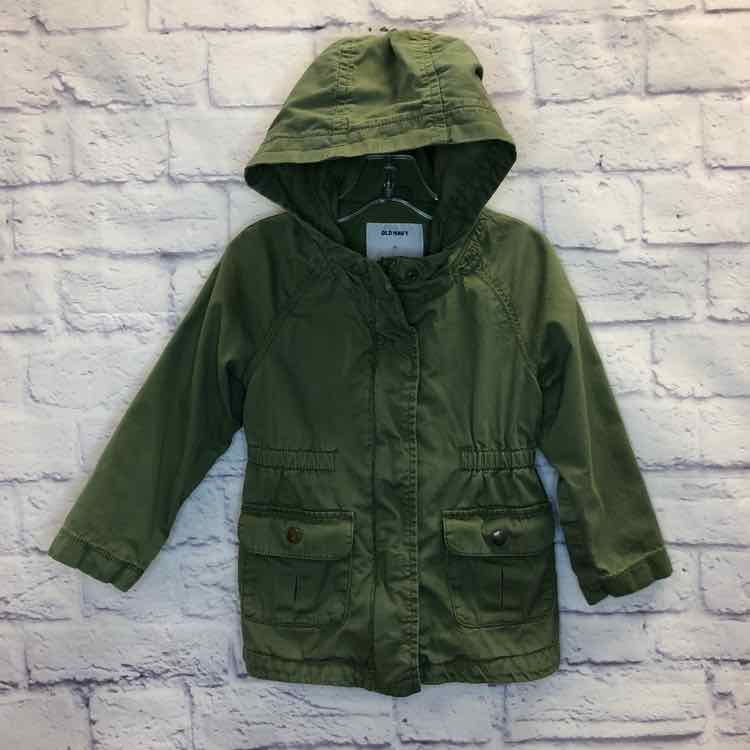 Old Navy Green Size 3T Girls Coat/Jacket